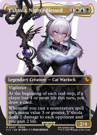 Y'shtola, Night's Blessed (Borderless) (FIC-207) - mythic - Foil