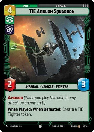 TIE Ambush Squadron (087/262) - JTL - Common