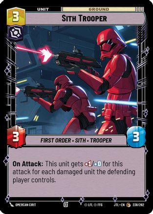Sith Trooper (238/262) - JTL - Common