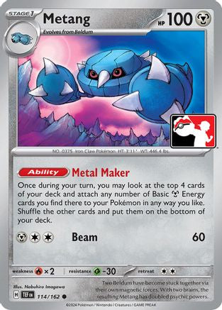 Metang (114/162) - PPSC  - Common - Holofoil