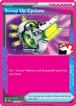 Scoop Up Cyclone (162) - PPSC  - ACE SPEC Rare - Holofoil