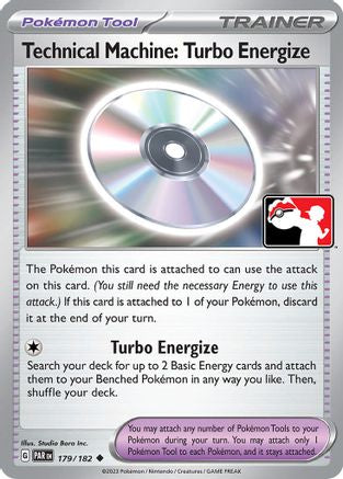 Technical Machine: Turbo Energize (179/182) - PPSC  - Uncommon - Holofoil