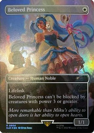 Beloved Princess (Rainbow Foil) (SLD-804) - rare - Foil
