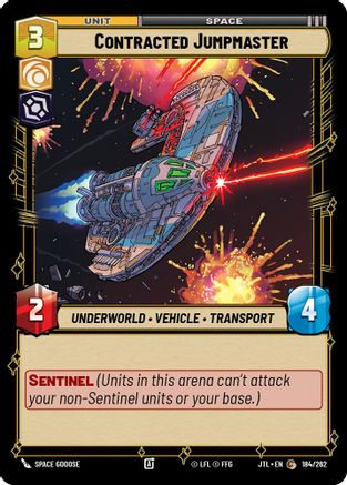 Contracted Jumpmaster (184/262) - JTL - Common
