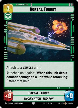 Dorsal Turret (120/262) - JTL - Common