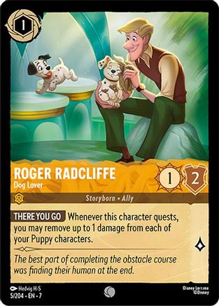 Roger Radcliffe - Dog Lover FRANÇAIS (5/204) - IA - Commune - Cold Foil