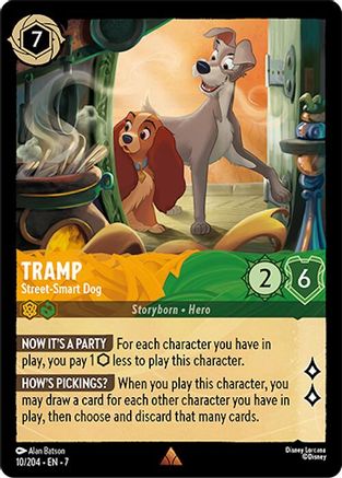 Tramp - Street-Smart Dog (10/204) - Rare