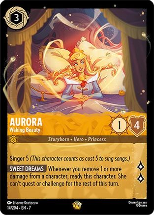 Aurora - Waking Beauty FRANÇAIS (14/204) - IA - Légendaire - Cold Foil