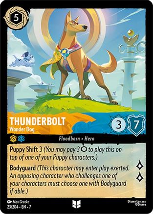 Thunderbolt - Wonder Dog (23/204) - Uncommon