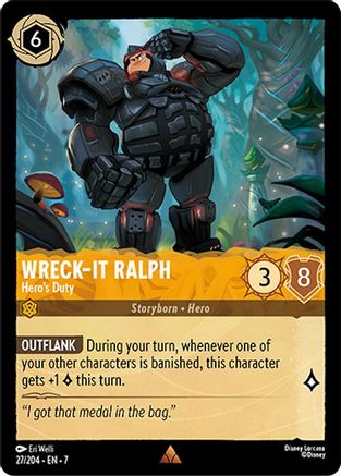 Wreck-It Ralph - Hero's Duty (27/204) - Rare
