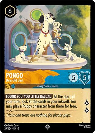 Pongo - Dear Old Dad (29/204) - Super Rare