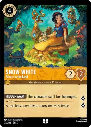 Snow White - Fairest in the Land (33/204) - Uncommon
