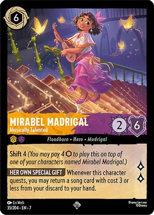 Mirabel Madrigal - Musically Talented FRANÇAIS (35/204) - IA - Très Rare - Cold Foil