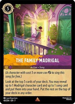The Family Madrigal FRANÇAIS (40/204) - IA - Rare