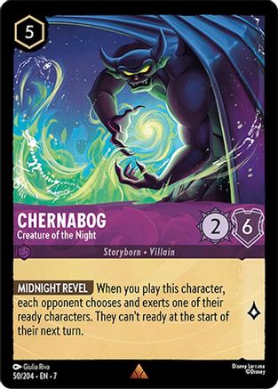 Chernabog - Creature of the Night (50/204) - Rare