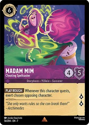 Madam Mim - Cheating Spellcaster (56/204) - Rare