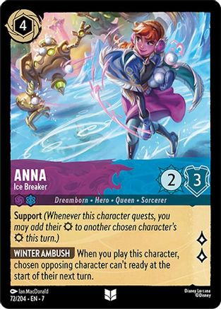 Anna - Ice Breaker (72/204) - Uncommon