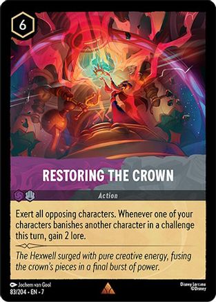 Restoring the Crown (83/204) - Rare - Cold Foil