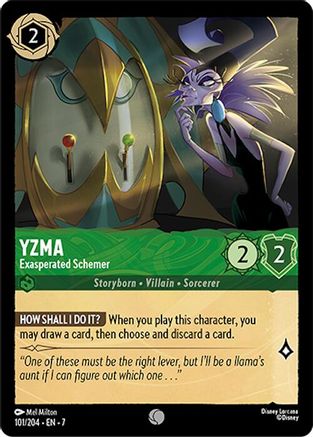 Yzma - Exasperated Schemer (101/204) - Common