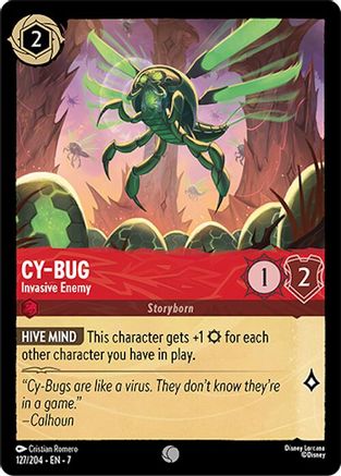 Cy-Bug - Invasive Enemy FRANÇAIS (127/204) - IA - Commune - Cold Foil