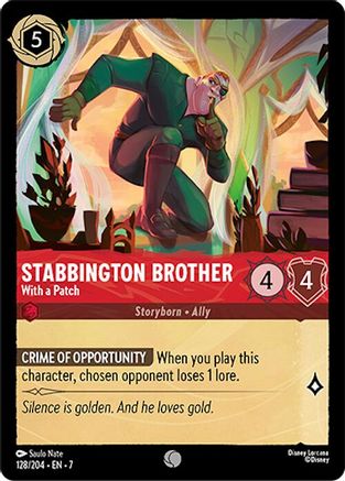 Stabbington Brother - With a Patch FRANÇAIS (128/204) - IA - Commune