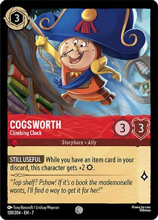Cogsworth - Climbing Clock FRANÇAIS (130/204) - IA - Commune