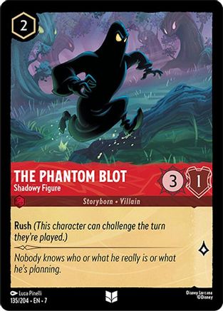 The Phantom Blot - Shadowy Figure (135/204) - Uncommon