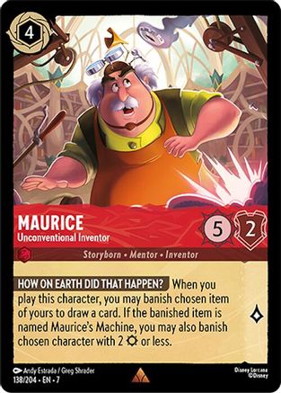 Maurice - Unconventional Inventor FRANÇAIS (138/204) - IA - Rare