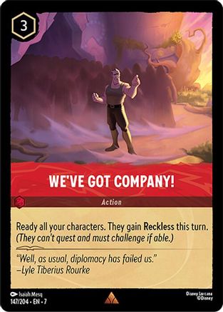 We've Got Company! FRANÇAIS (147/204) - IA - Rare