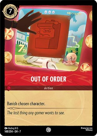 Out of Order (148/204) - Common