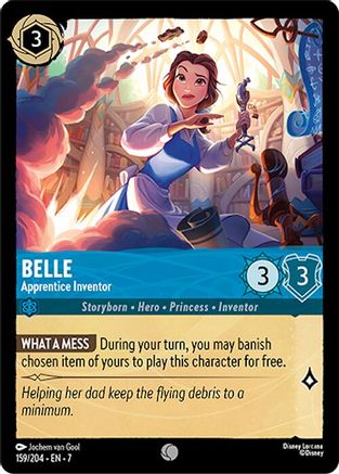 Belle - Apprentice Inventor (159/204) - Common - Cold Foil