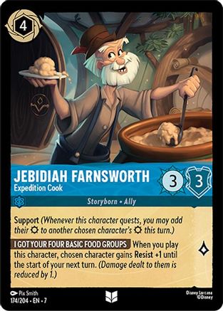 Jebidiah Farnsworth - Expedition Cook FRANÇAIS (174/204) - IA - Inhabituelle