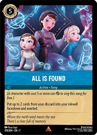 All Is Found (178/204) - Rare