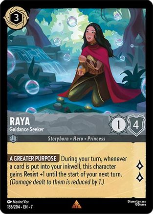 Raya - Guidance Seeker FRANÇAIS (186/204) - IA - Rare