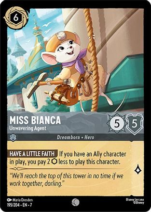 Miss Bianca - Unwavering Agent FRANÇAIS (195/204) - IA - Commune