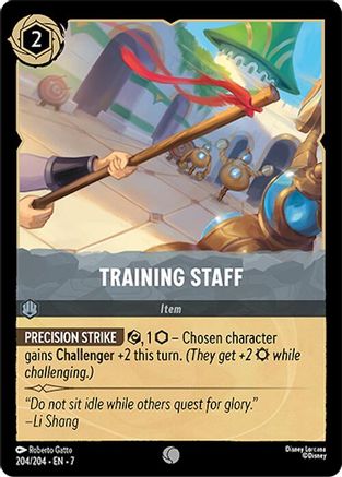 Training Staff FRANÇAIS (204/204) - IA - Commune - Cold Foil
