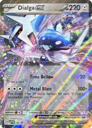 Dialga ex (180) - SSVPC  - Promo - Holofoil
