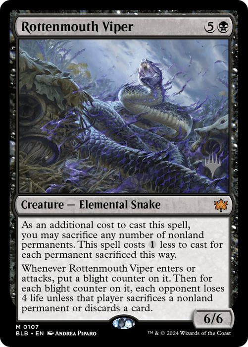 Rottenmouth Viper (PPBLB-107P) - mythic - Foil
