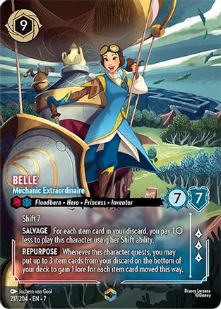 Belle - Mechanic Extraordinaire (Enchanted) FRANÇAIS (217/204) - IA - Enchantée - Holofoil