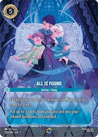 All Is Found (Enchanted) FRANÇAIS (220/204) - IA - Enchantée - Holofoil