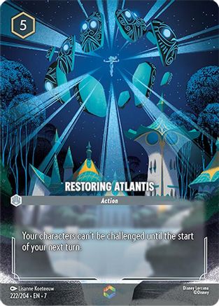 Restoring Atlantis (Enchanted) (222/204) - Enchanted - Holofoil