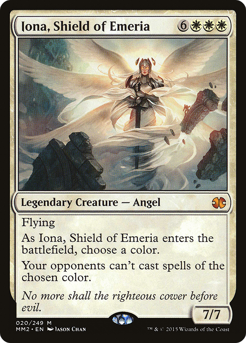 Iona, Shield of Emeria (MM2-020) - mythic - Foil