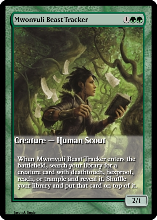 Mwonvuli Beast Tracker (PRM-45211) - uncommon - Foil
