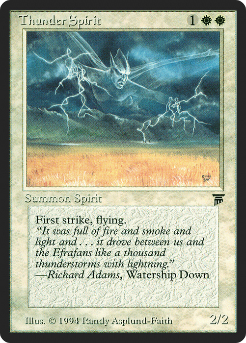 Thunder Spirit (LEG-039) - rare