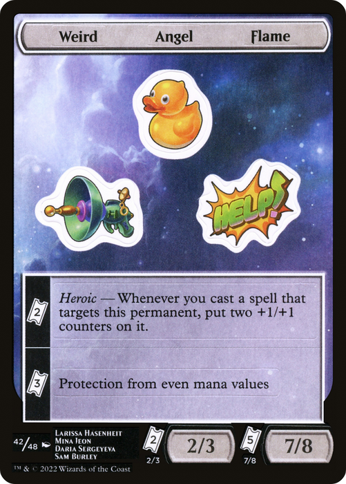 Weird Angel Flame (UNF-042) - common