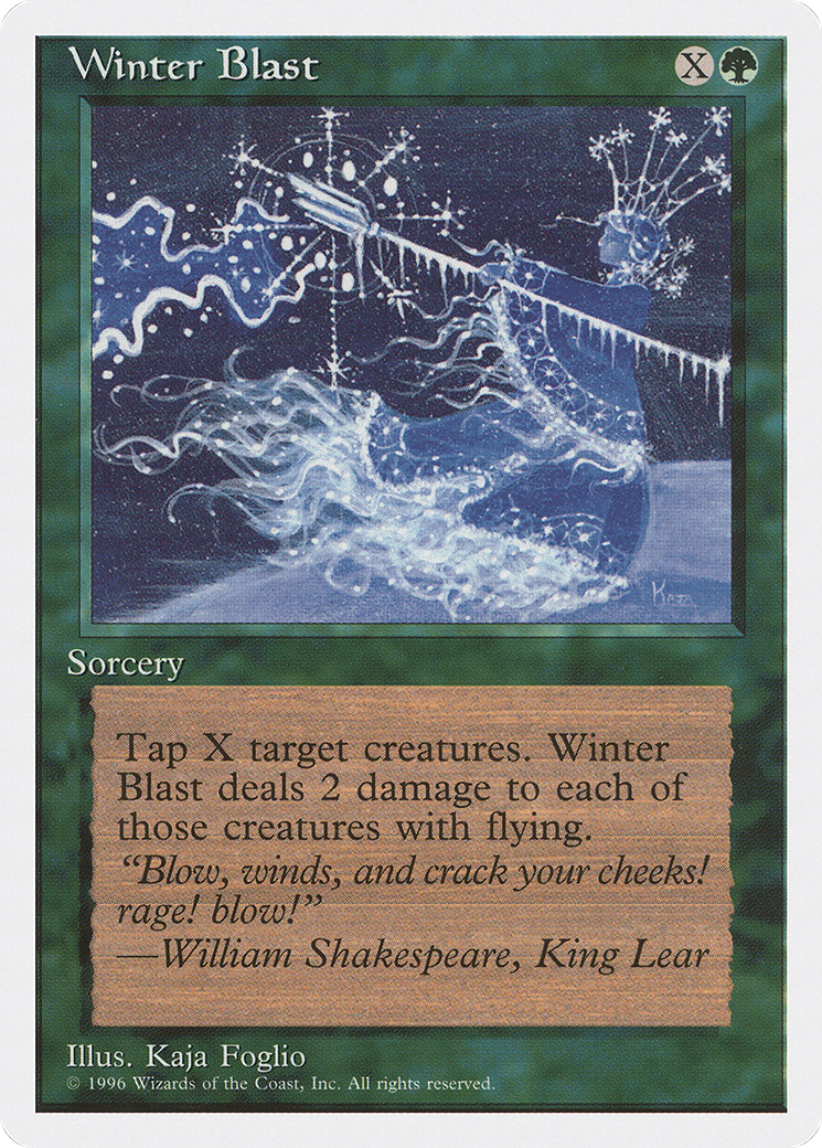 Winter Blast (2PS-047) - uncommon