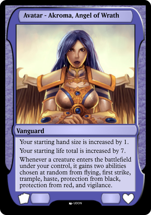 Akroma, Angel of Wrath Avatar (PMOA-033) - rare