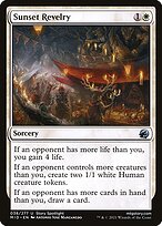 Sunset Revelry (MID-038) - uncommon - Foil