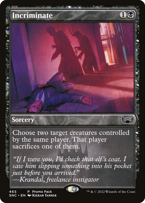 Incriminate (PPSNC-465) - common