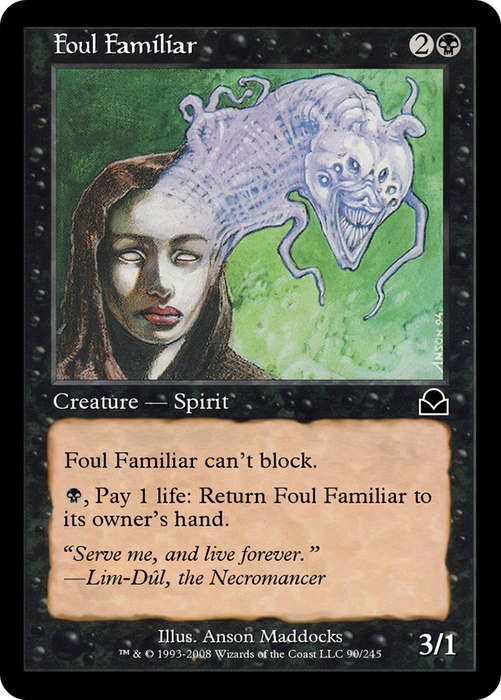 Foul Familiar (ME2-090) - common - Foil